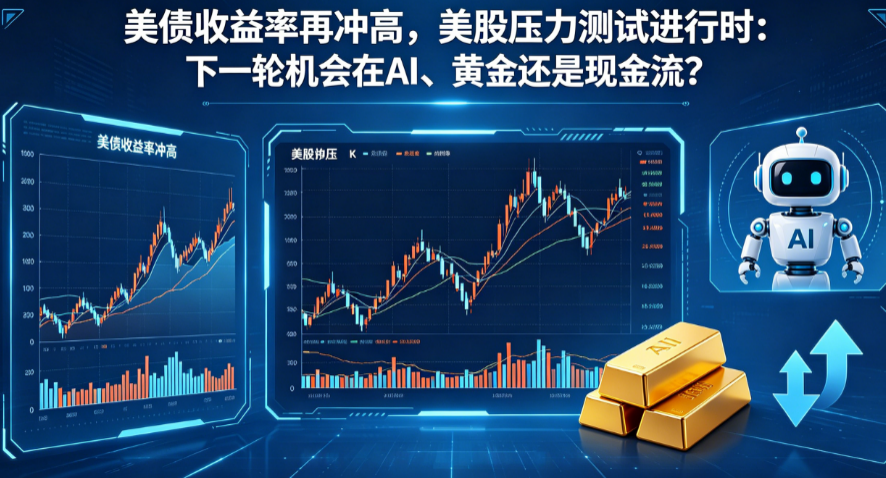 美债收益率再冲高，美股压力测试进行时：下一轮机会在AI、黄金还是现金流？